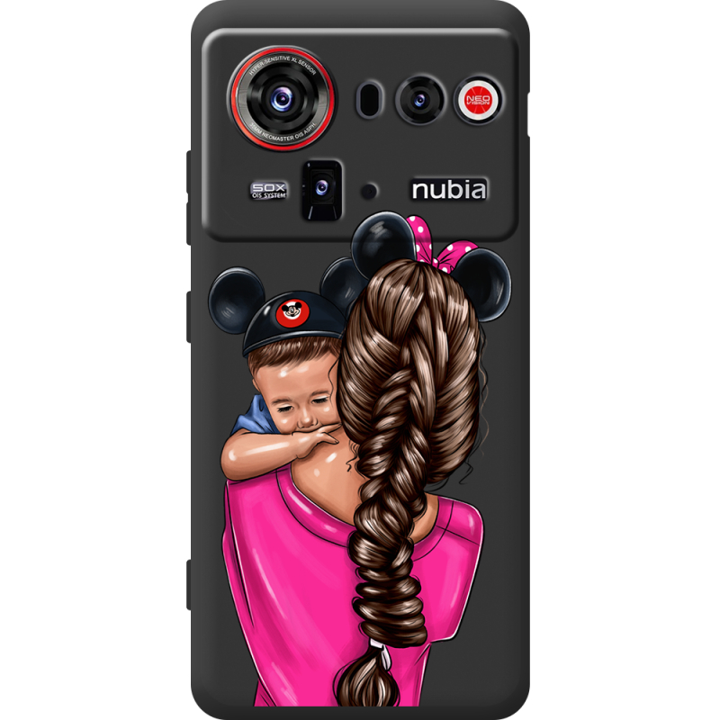 Прозорий чохол BoxFace Nubia Z80 Ultra Mouse Mommy