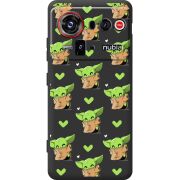 Прозорий чохол BoxFace Nubia Z80 Ultra Pattern Baby Yoda