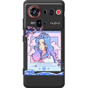 Прозорий чохол BoxFace Nubia Z80 Ultra The Sakuras Will Cry For You