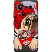 Прозорий чохол BoxFace Nubia Z80 Ultra Winter Puggy