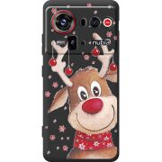 Прозорий чохол BoxFace Nubia Z80 Ultra Winter Deer