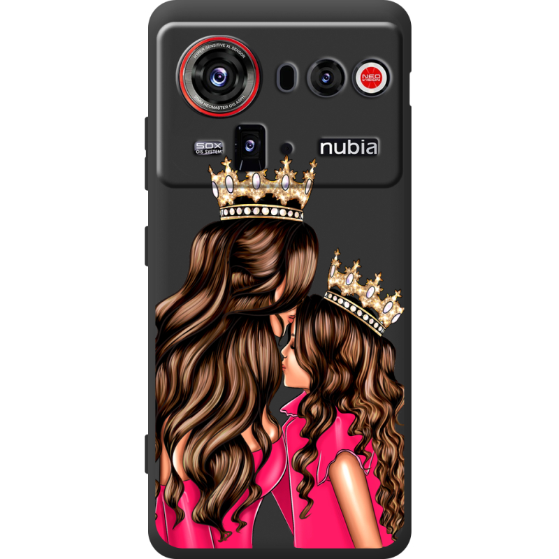 Прозорий чохол BoxFace Nubia Z80 Ultra Queen and Princess