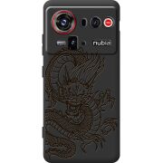 Прозорий чохол BoxFace Nubia Z80 Ultra Chinese Dragon
