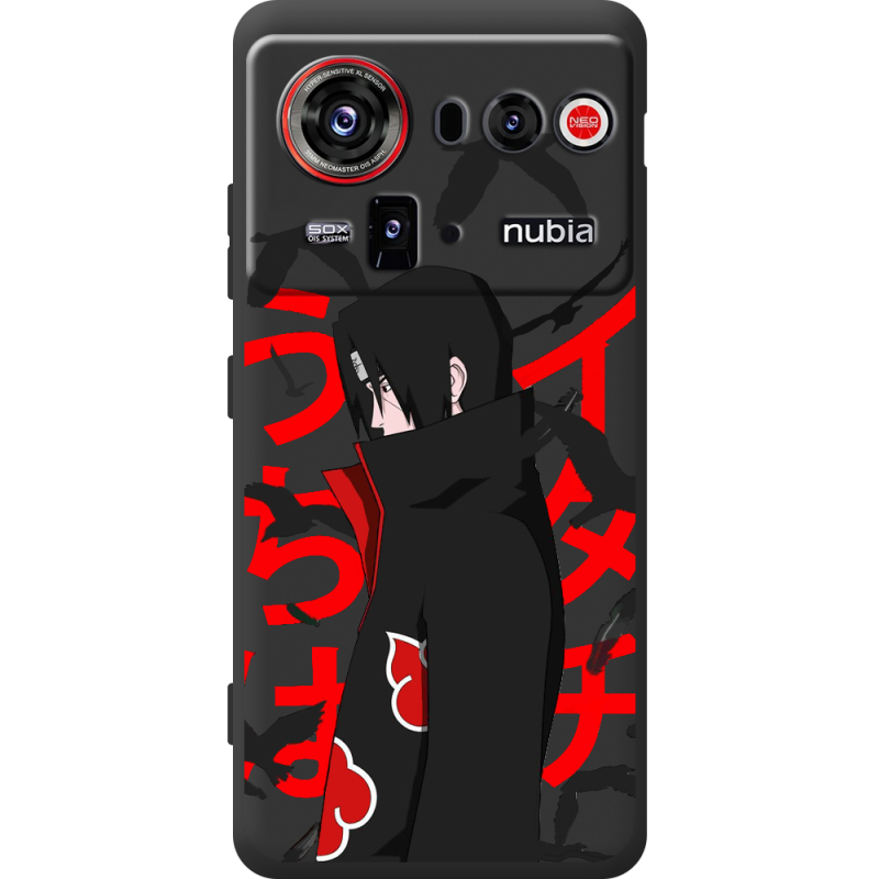 Прозорий чохол BoxFace Nubia Z80 Ultra Учиха Итачи