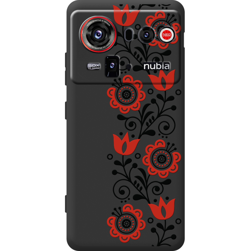 Прозорий чохол BoxFace Nubia Z80 Ultra Ethno Ornament