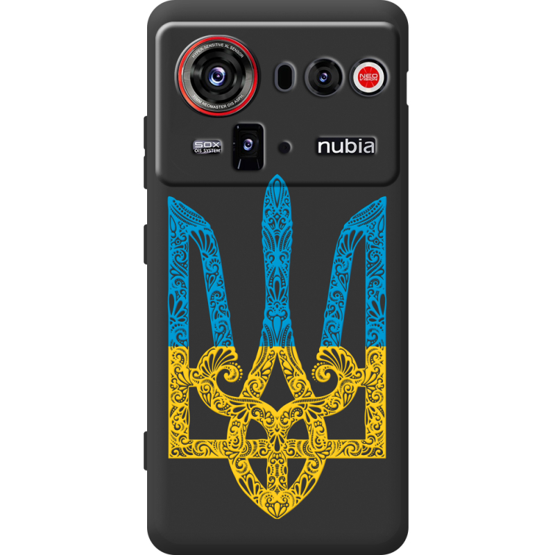 Прозорий чохол BoxFace Nubia Z80 Ultra Gold Trident