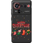 Прозорий чохол BoxFace Nubia Z80 Ultra Merry Christmas