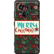 Прозорий чохол BoxFace Nubia Z80 Ultra Vintage Christmas Pattern