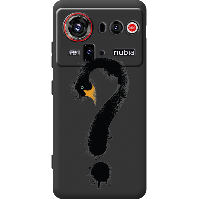 Прозорий чохол BoxFace Nubia Z80 Ultra Swan question