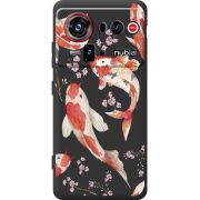 Прозорий чохол BoxFace Nubia Z80 Ultra Japanese Koi Fish
