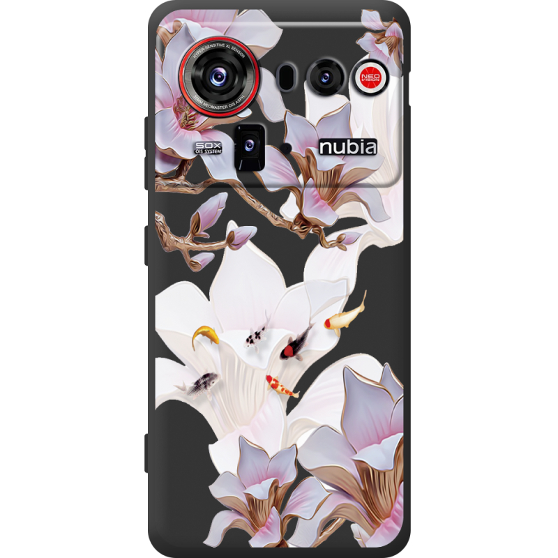 Прозорий чохол BoxFace Nubia Z80 Ultra Chinese Magnolia