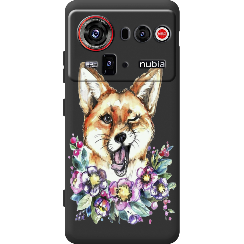 Прозорий чохол BoxFace Nubia Z80 Ultra Winking Fox
