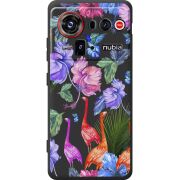 Прозорий чохол BoxFace Nubia Z80 Ultra Flamingo