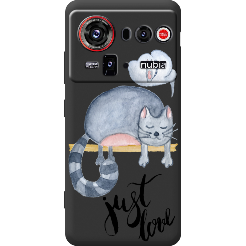 Прозорий чохол BoxFace Nubia Z80 Ultra Just Love