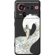 Прозорий чохол BoxFace Nubia Z80 Ultra Swan