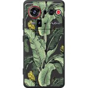 Прозорий чохол BoxFace Nubia Z80 Ultra Banana Leaves