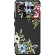 Прозорий чохол BoxFace Nubia Z80 Ultra Floral