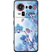 Чохол зі стразами Nubia Z80 Ultra Orchids
