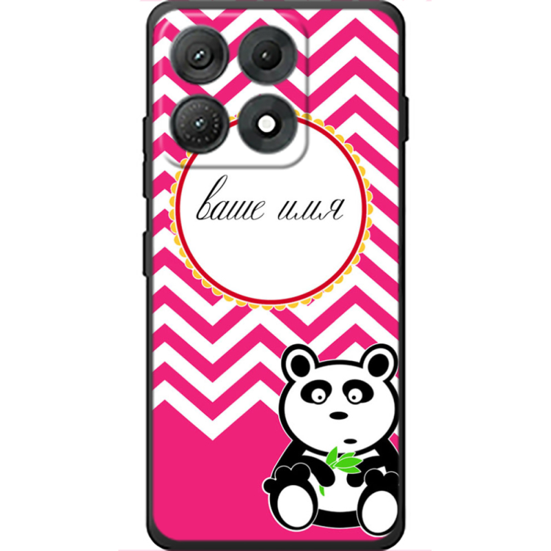 Чохол BoxFace Moto Edge 70 Max Именной Panda
