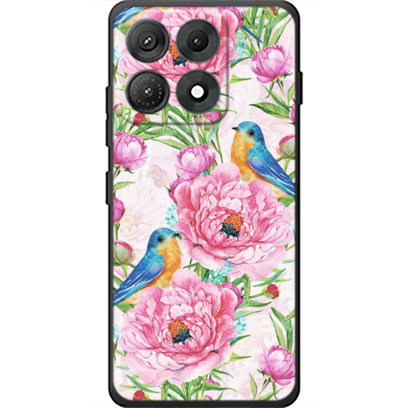 Чохол BoxFace Moto Edge 70 Max Birds and Flowers