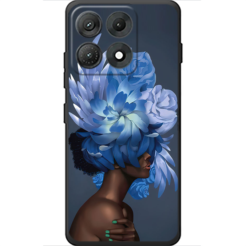 Чохол BoxFace Moto Edge 70 Max Exquisite Blue Flowers