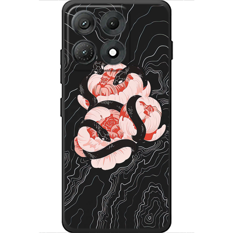 Чохол BoxFace Moto Edge 70 Max Snake Rose