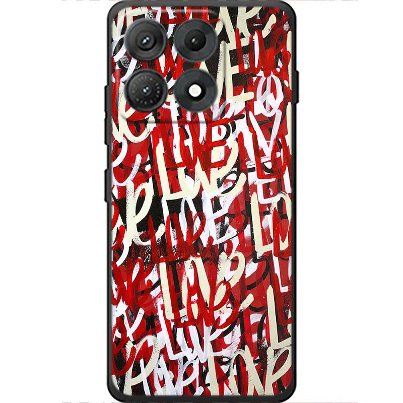 Чохол BoxFace Moto Edge 70 Max Love Graffiti