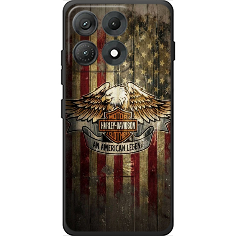 Чохол BoxFace Moto Edge 70 Max Harley An American Legend