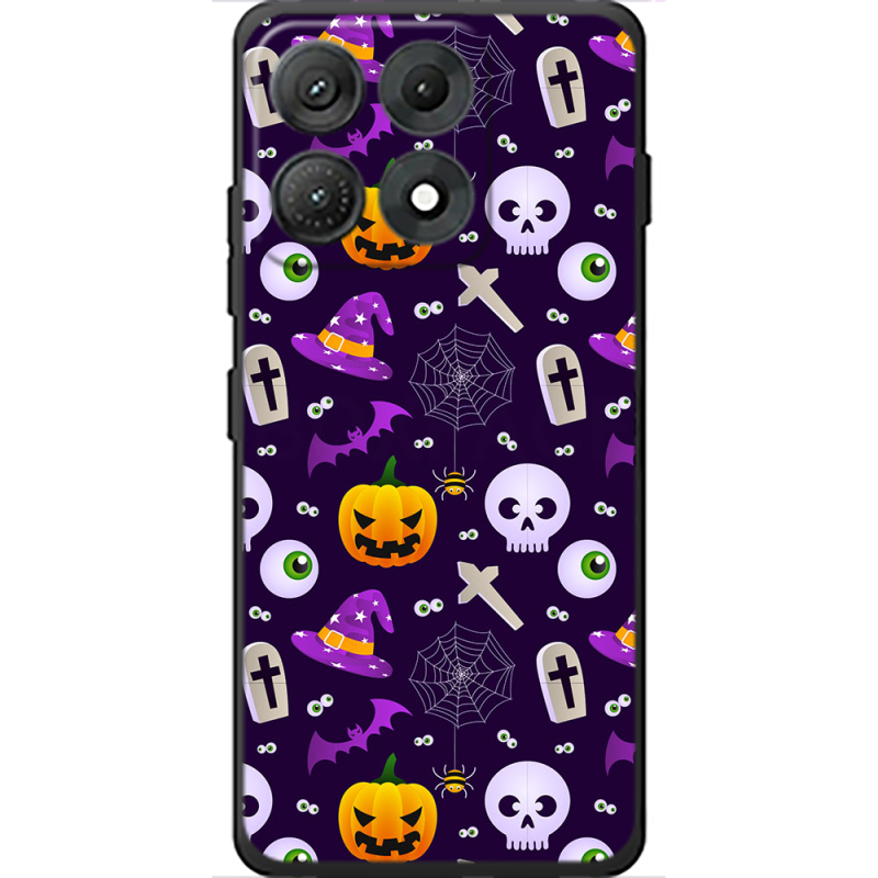 Чохол BoxFace Moto Edge 70 Max Halloween Purple Mood