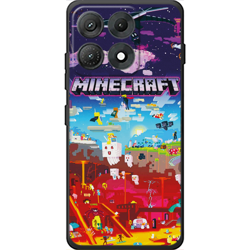 Чохол BoxFace Moto Edge 70 Max Minecraft World Beyond