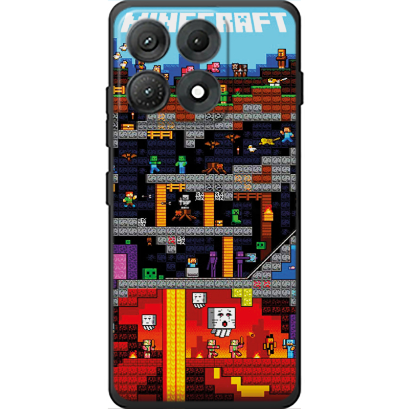 Чохол BoxFace Moto Edge 70 Max Minecraft Lode Runner