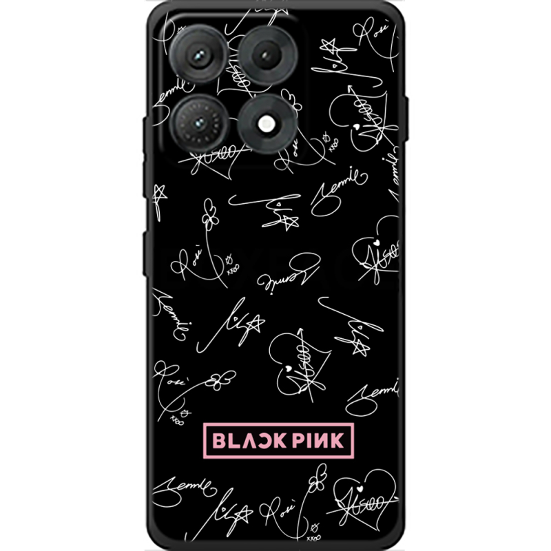 Чохол BoxFace Moto Edge 70 Max Blackpink автограф