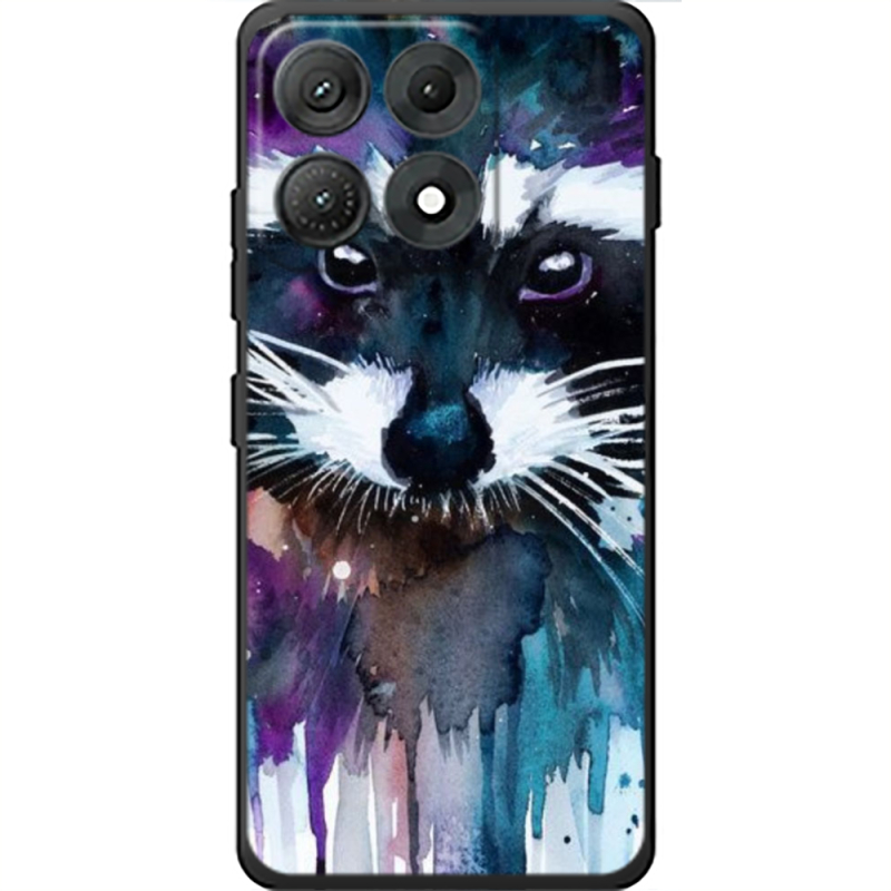 Чохол BoxFace Moto Edge 70 Max Акварельный енот