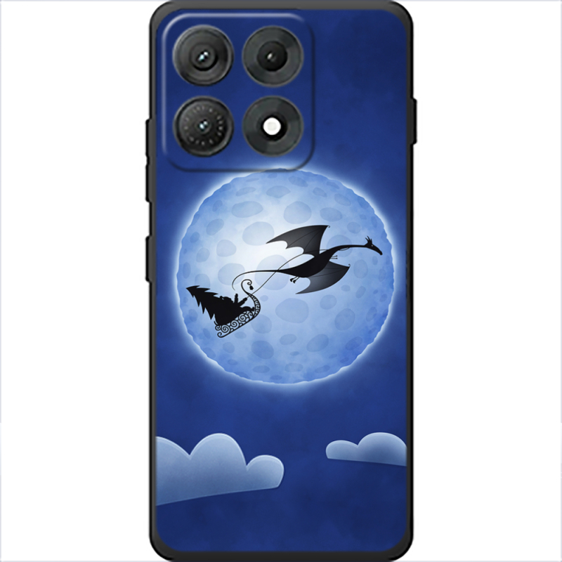 Чохол BoxFace Moto Edge 70 Max Christmas Dragon