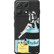 Прозорий чохол BoxFace Moto Edge 70 Max City Girl