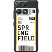 Прозорий чохол BoxFace Moto Edge 70 Max Ticket Springfield