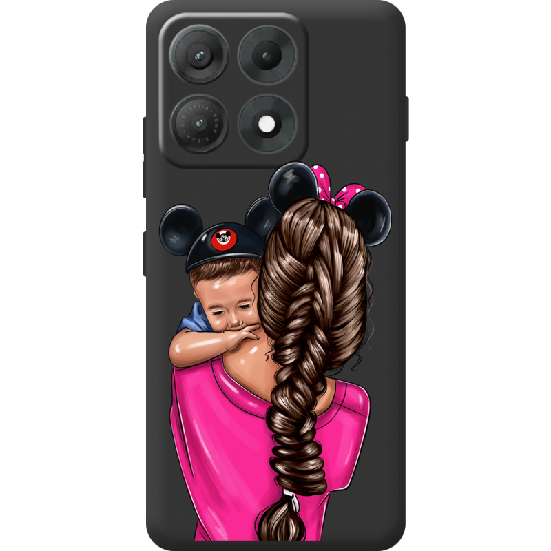 Прозорий чохол BoxFace Moto Edge 70 Max Mouse Mommy