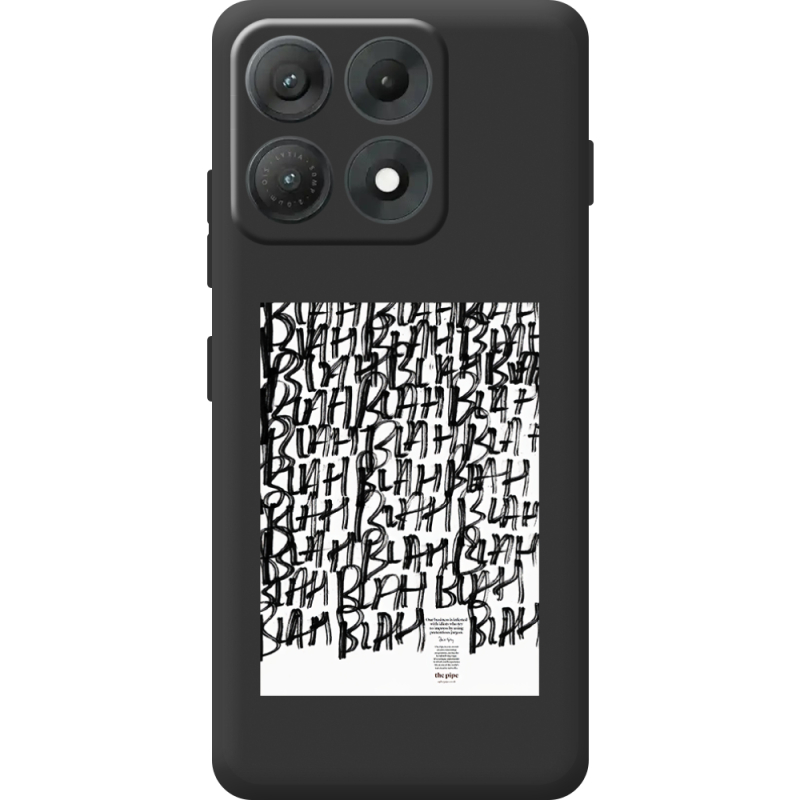 Прозорий чохол BoxFace Moto Edge 70 Max Blah Blah