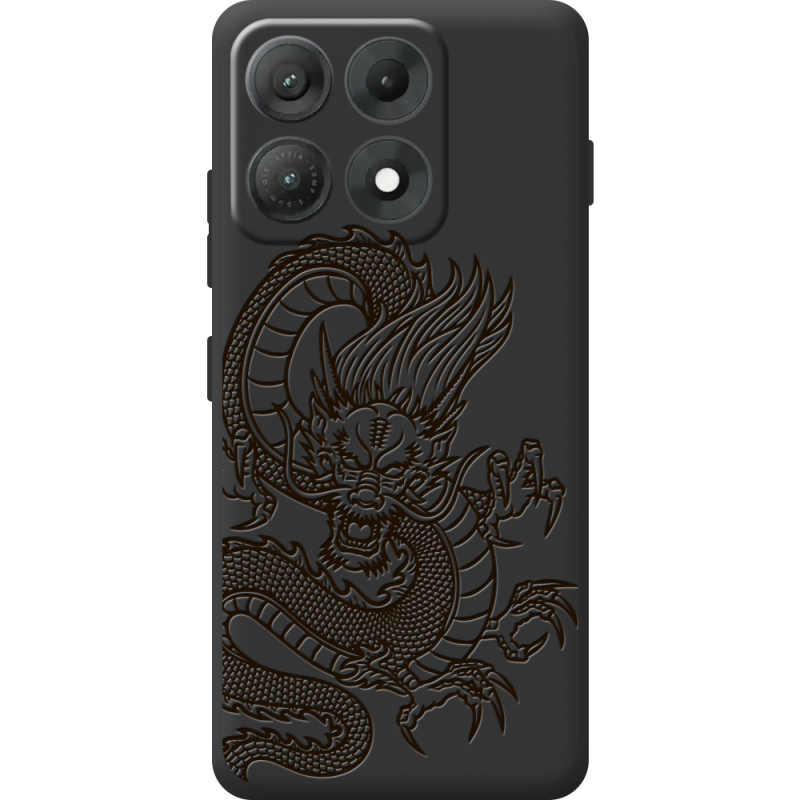 Прозорий чохол BoxFace Moto Edge 70 Max Chinese Dragon