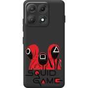 Прозорий чохол BoxFace Moto Edge 70 Max siquid game люди в красном