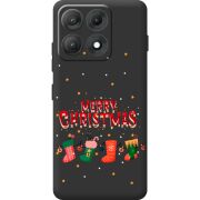 Прозорий чохол BoxFace Moto Edge 70 Max Merry Christmas