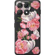Прозорий чохол BoxFace Moto Edge 70 Max Peony Watercolor Style
