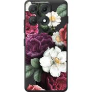 Прозорий чохол BoxFace Moto Edge 70 Max Floral Dark Dreams