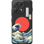 Прозорий чохол BoxFace Moto Edge 70 Max Большая волна в Канагаве