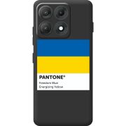 Прозорий чохол BoxFace Moto Edge 70 Max Pantone вільний синій