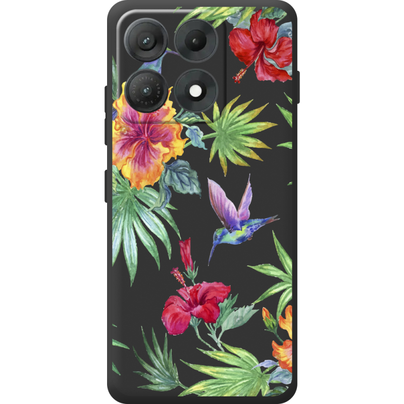 Прозорий чохол BoxFace Moto Edge 70 Max Tropical