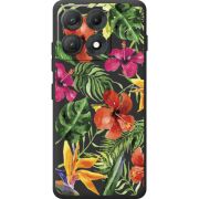 Прозорий чохол BoxFace Moto Edge 70 Max Tropical Flowers