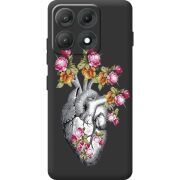 Чохол зі стразами Moto Edge 70 Max Heart