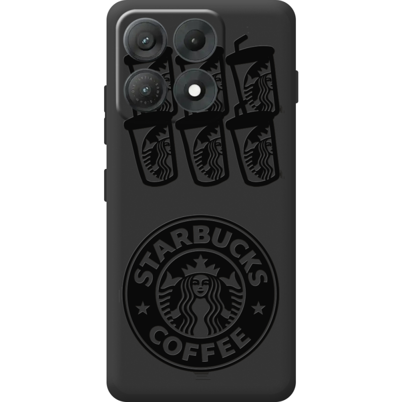 Чорний чохол BoxFace Moto Edge 70 Max Black Coffee