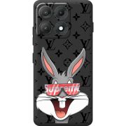 Чорний чохол BoxFace Moto Edge 70 Max looney bunny